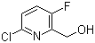 结构式 CAS# 884494-80-8, 2-羟甲基-3-氟-6-氯吡啶
