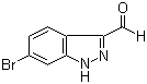 6-Bromo-1H-indazole-3-carboxaldehyde molecular structure (CAS 885271-72-7)