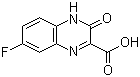 7-氟-3-氧代-3,4-二氢喹喔啉-2-甲酸分子结构 (CAS 885271-79-4)