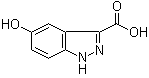 结构式 CAS# 885518-94-5, 5-羟基-1H-吲唑-3-甲酸