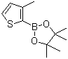 structure of CAS# 885692-91-1, 3-Methylthiophene-2-boronic acid pinacol ester