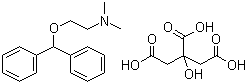 structure of CAS# 88637-37-0, Diphenhydramine citrate;[2-(Diphenylmethoxy)ethyl]dimethylammonium dihydrogen 2-hydroxypropane-1,2,3-tricarboxylate