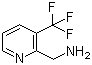 结构式 CAS# 886371-24-0, (3-(三氟甲基)吡啶-2-基)甲胺