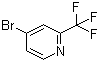 structure of CAS# 887583-90-6, 4-Bromo-2-trifluoromethylpyridine