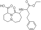 Cilazapril molecular structure (CAS 88768-40-5)