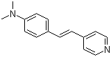 structure of CAS# 889-36-1, 4-[4-(Dimethylamino)styryl]pyridine;4-[p-(Dimethylamino)styryl]pyridine; 4'-(Dimethylamino)-4-stilbazole; NSC 146836