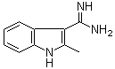 structure of CAS# 889944-18-7, 2-Methyl-1H-indole-3-carboximidamide