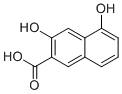 3,5-二羟基-2-萘甲酸分子结构 (CAS 89-35-0)