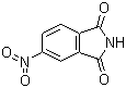 4-硝基邻苯二甲酰亚胺分子结构 (CAS 89-40-7)