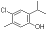 4-氯-2-异丙基-5-甲基苯酚分子结构 (CAS 89-68-9)
