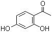 structure of CAS# 89-84-9, 2',4'-Dihydroxyacetophenone;Resacetophenone; 4-Acetylresorcinol