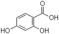 结构式 CAS# 89-86-1, 2,4-二羟基苯甲酸