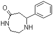 structure of CAS# 89044-79-1, 7-Phenyl-[1,4]diazepan-5-one