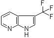 结构式 CAS# 892414-47-0, 3-三氟甲基-1H-吡咯并[2,3-b]吡啶
