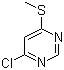 结构式 CAS# 89283-48-7, 4-氯-6-甲硫基嘧啶