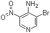 结构式 CAS# 89284-05-9, 4-氨基-3-溴-5-硝基吡啶