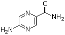 structure of CAS# 89323-09-1, 5-Amino-2-pyrazinecarboxamide;2-Amino-5-carbamoylpyrazine