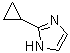 structure of CAS# 89532-38-7, 2-Cyclopropyl-1H-imidazole;2-Cyclopropyl-imidazole