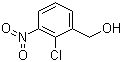 structure of CAS# 89639-98-5, 2-Chloro-3-nitrobenzyl alcohol;(2-Chloro-3-nitrophenyl)methanol