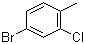 4-溴-2-氯甲苯分子结构 (CAS 89794-02-5)