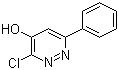 3-Chloro-6-phenylpyridazin-4-ol molecular structure (CAS 89868-13-3)