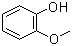 structure of CAS# 90-05-1, Guaiacol;1-Hydroxy-2-methoxybenzene; 2-Methoxyphenol