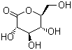 葡萄糖酸内酯分子结构 (CAS 90-80-2)