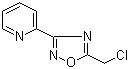 structure of CAS# 90002-06-5, 2-[5-(Chloromethyl)-1,2,4-oxadiazol-3-yl]pyridine;5-(Chloromethyl)-3-(pyridin-2-yl)-1,2,4-oxadiazole