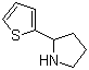 structure of CAS# 90090-64-5, 2-(Thien-2-yl)pyrrolidine;2-Thiophen-2-ylpyrrolidine