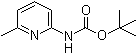 结构式 CAS# 90101-22-7, 2-甲基-6-[[叔丁氧羰基]氨基]吡啶