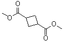 structure of CAS# 90199-98-7, 1,3-Cyclobutanedicarboxylic acid dimethyl ester