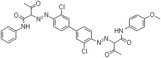 Pigment Yellow 126 molecular structure (CAS 90268-23-8)