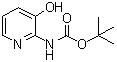 N-(3-羟基-2-吡啶基)氨基甲酸叔丁酯分子结构 (CAS 902835-93-2)