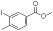 structure of CAS# 90347-66-3, Methyl 3-iodo-4-methylbenzoate