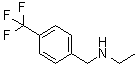 structure of CAS# 90390-12-8, N-[4-(Trifluoromethyl)benzyl]ethanamine;Ethyl[4-(trifluoromethyl)benzyl]amine; N-Ethyl-N-[4-(trifluoromethyl)benzyl]amine