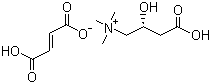 structure of CAS# 90471-79-7, L-Carnitine fumarate ;(R)-(3-Carboxy-2-hydroxypropyl)-trimethyl ammonium fumarate