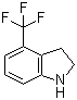 structure of CAS# 905274-07-9, 4-(Trifluoromethyl)indoline
