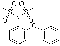 structure of CAS# 905858-63-1, N-(Methylsulfonyl)-N-(2-phenoxyphenyl)methanesulfonamide