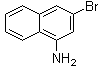 结构式 CAS# 90766-34-0, 3-溴-1-萘胺