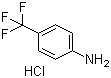 结构式 CAS# 90774-69-9, 4-(三氟甲基)苯胺盐酸盐