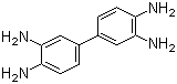 结构式 CAS# 91-95-2, 3,3'-二氨基联苯胺; 3,3',4,4'-联苯四胺