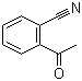 structure of CAS# 91054-33-0, 2-Acetylbenzenecarbonitrile