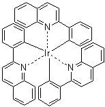 (OC-6-22)-三[2-(2-喹啉基)苯基]铱分子结构 (CAS 911142-72-8)