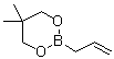 结构式 CAS# 911482-75-2, 2-烯丙基-5,5-二甲基-1,3,2-二氧硼杂环己烷