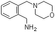 结构式 CAS# 91271-82-8, 1-[2-(吗啉-4-基甲基)苯基]甲胺