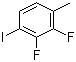 structure of CAS# 914100-41-7, 2,3-Difluoro-1-iodo-4-methylbenzene