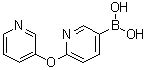 结构式 CAS# 918138-38-2, [6-(3-吡啶基氧基)-3-吡啶基]硼酸