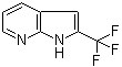 structure of CAS# 918514-78-0, 2-(Trifluoromethyl)-1H-pyrrolo[2,3-b]pyridine