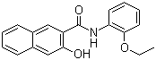 structure of CAS# 92-74-0, 3-Hydroxy-2-naphthoyl-ortho-phenetidide;Naphthol AS-PH; C.I. Azoic coupling Component 14