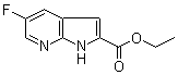 结构式 CAS# 920978-95-6, 5-氟-1H-吡咯并[2,3-b]吡啶-2-羧酸乙酯